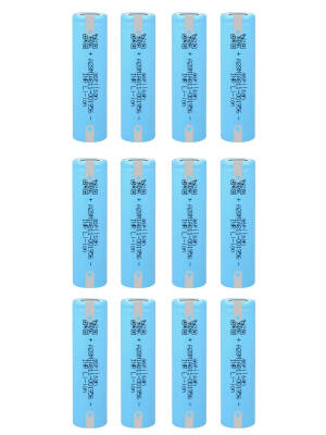 12 Adet Aspilsan Puntalı INR18650A28 3.7V 2800mAh 25A Discharge Şarjlı Li-ion Pil - 1