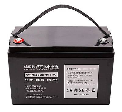  12.8V 100Ah LiFePO4 Lityum Akü - 1