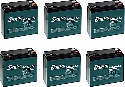 12V 24AH Elektrikli Motosiklet Aküsü 6' lı Set - BataryaBank