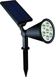 7W Solar Güneş Enerjili Kazıklı Çim ve Bahçe Aydınlatma Armatürü Gün Işığı Rengi - BataryaBank