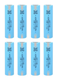 8 Adet Aspilsan Puntalı INR18650A28 3.7V 2800mAh 25A Discharge Şarjlı Li-ion Pil - BataryaBank