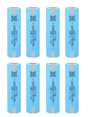 8 Adet Aspilsan Puntalı INR18650A28 3.7V 2800mAh 25A Discharge Şarjlı Li-ion Pil - 1