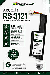 Arçelik RS 3121 Uyumlu Robot Süpürge Bataryası 10.8V / 11.1V 3500mAh Li-ion Şarj Edilebilir Yüksek Kapasiteli Pil - BataryaBank