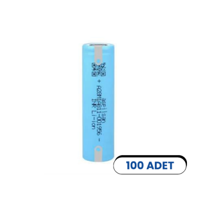 Aspilsan A28 Başlıksız Puntalı 3.7V 2800mAh 25A Discharge Şarjlı Li-ion Pil 100 Adet - 1