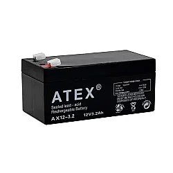 Atex 12V 3.2Ah Kuru Tip Akü | VRLA SLA Bakımsız Akü - PilGross