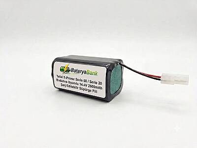 BataryaBank Tefal X-Plorer Serie 60 / Serie 20 Uyumlu Robot Süpürge Bataryası 14.4V 2800mAh Li-ion - 2