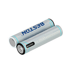 Beston USB 1.5V AAA İnce Lithium Şarjlı Pil 660mAh | Şarj Cihazı Gerektirmez - 2