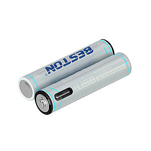 Beston USB 1.5V AAA İnce Lithium Şarjlı Pil 660mAh | Şarj Cihazı Gerektirmez - 2