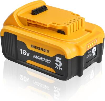 Dewalt 18V 5Ah Uyumlu Matkap Bataryası – Li-ion Akü - 2