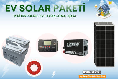 Hobi Bahçesi için Solar Enerji Güneş Enerji Paketi - 1