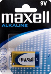 Maxell 9V Alkalin Pil (6LR61-MN1604) - BataryaBank