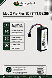 Mi Mop Pro 2 Plus 3D (STYTJ02ZHM) Uyumlu Robot Süpürge Bataryası 14.4V 5200mAh Li-ion Yedek Pil - BataryaBank