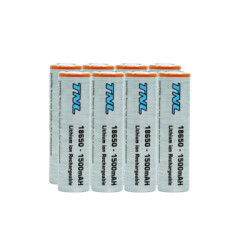 TNL 18650 8'li 1500mah 3.7v Li-ion Başlıksız Pil - BataryaBank
