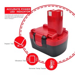 Bosch AHS GSR 14.4V 2.2ah E-2 BAT043 BAT045 BAT046 BAT049 BAT120 BAT139 Batarya - 3