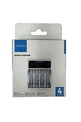 X-Level CH1-201AL 4 Yuvalı LCD Ekranlı Akıllı Pil Şarj Cihazı AA & AAA Uyumlu - 2