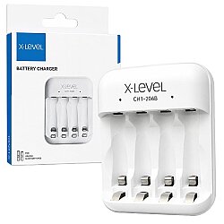 X-Level CH1-206B 4 Yuvalı AA AAA Ni-MH USB-C Pil Şarj Cihazı - X-Level