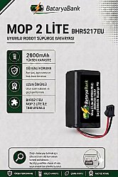 Xiaomi Mop 2 Lite (BHR5217EU) Uyumlu Robot Süpürge Bataryası 14.4V 2600mAh Li-ion Şarjlı Pil - BataryaBank