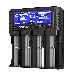 XTAR Dragon VP4 Plus Pil Şarj Aleti | Li-Ion & Ni-MH Akıllı Şarj Cihazı - 3