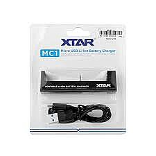 XTAR MC1 Tekli Pil Şarj Aleti 18650 21700 Li-ion Akıllı Şarj Cihazı - BataryaBank