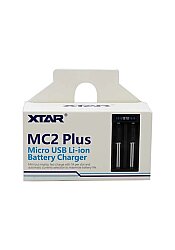 XTAR MC2 Plus Pil Şarj Aleti 18650 21700 Li-ion Akıllı Çiftli Şarj Cihazı USB - BataryaBank